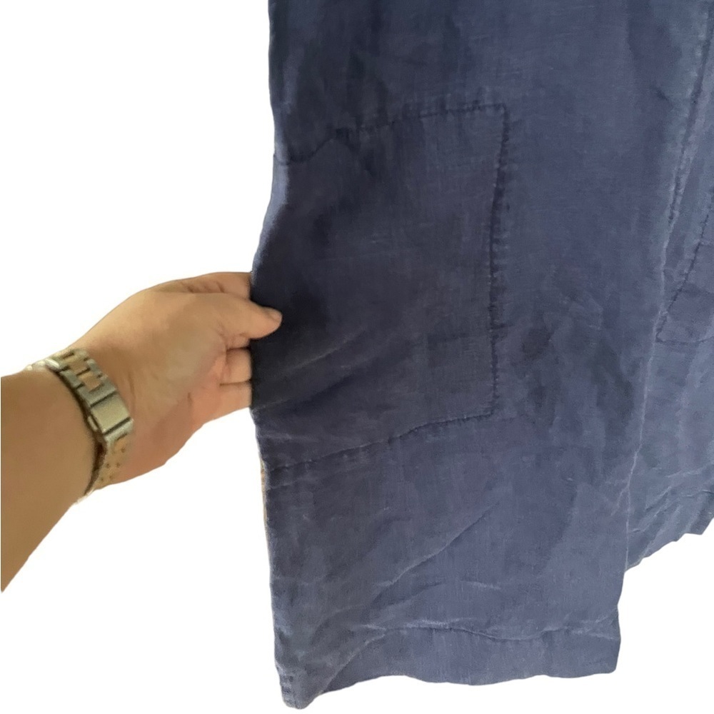 Sadwich_ Clothing Garment Dye Dress Linen Indigo small (34) - Picture 4 of 7